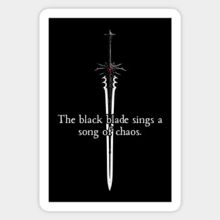 Black Blade Sticker
